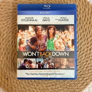 10/$25 • Won’t Back‎ Down Blu Ray